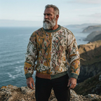 Hand-Knit Botanical Trailing Vine Sweater