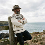 Ivory Heritage Fair Isle Crewneck Sweater